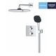 Душевая система скрытого монтажа термостатическая Grohe QuickFix Precision Grohtherm Cube 34882000 - изображение 4