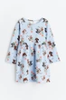 Платье для девочки голубое Собачки H&M 92см (400093925) - изображение 1