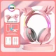 Навушники ігрові Onikuma Gaming Headset X15 Pro with Deer Ear (pink) - зображення 2