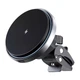 Автодержатель с беспроводной зарядкой Proove Magic Circle Wireless Car Charge 15W Black (WHLC15010001) - изображение 1