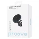 Автодержатель с беспроводной зарядкой Proove Magic Circle Wireless Car Charge 15W Black (WHLC15010001) - изображение 5