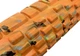 Масажний ролик EasyFit Grid Roller 33 см v.1.1 Multi Помаранчевий - зображення 2