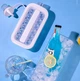 Форма-бутылка для льда силиконовая Ice Cube Tray 8863 17 шаров white - изображение 2