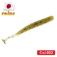 Силіконовий віброхвіст для мікроджигу Reins Aji Adder Shad 2" #002 Green Pumpkin (їстівний, 15шт) - зображення 1