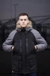 Парка Pobedov seniora udacha Черно-серый 3XL OW5598533XLbage - изображение 3