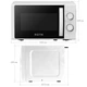 Микроволновая печь RZTK Heat Up 700 White (СВЧ) - изображение 8