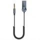 FM-трансмітер модулятор YESIDO YAU24 (USB-3.5mm 5V-1A) car BTV5.0 адаптер FM transmitter Reciver для аудіосистеми автомобіля Чорний - изображение 3