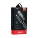 Зарядне автомобільне Remax RCC-103 Dual (1USB/3.4A) швидка зарядка адаптер адаптер у прикурювач + кабель Lightning + MicroUSB Чорний - зображення 2