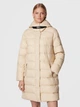 Куртка зимняя длинная женская Pinko 423454677 S Бежевая (1159794980) - изображение 1