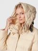 Куртка зимняя длинная женская Pinko 423454677 S Бежевая (1159794980) - изображение 6