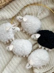 Детский мобиль на кроватку для младенцев ручной работы WooolyWool «Барашки» - изображение 10