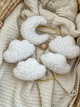 Детский мобиль на кроватку для младенцев ручной работы WooolyWool «Облака букле» - изображение 8
