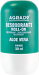 Кульковий дезодорант Agrado Roll-On Deodorant Aloe Vera з алое вера 50 мл (8433295052522) - зображення 1