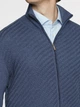 Кофта чоловіча синя Arber Zipper-cardigan N-AVT-108 S зріст 4 синій (M10.04.06.411) - зображення 4