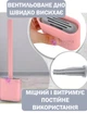 Йоржик для унітазу Рожевий Щітка силіконова гнучка для важкодоступних місць Універсальна настінна - зображення 3
