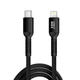 Кабель XON SmartCable Type-C - Lightning PD 20W 1м UniLink (SU20CL2W1B 3579) Черный - изображение 1
