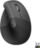 Mysz Logitech Lift for Business Wireless/Bluetooth Graphite (910-006494) - obraz 1