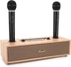 Портативна колонка Kisonli G102 16W Wooden (YT31290) - зображення 1