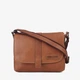Сумка мужская кожаная мессенджер средняя Hill Burry Messenger 3094/10065HB Рыжий - изображение 1