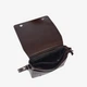 Сумка мужская кожаная кросс-боди средняя InBag Briefcase m01382 Коричневый - изображение 3