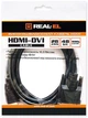 Кабель REAL-EL HDMI - DVI (M/M) 1.8 м Black (EL123500013) - изображение 3
