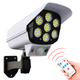 Мощный муляж камеры Solar Sensor Light уличный фонарь в виде камеры на солнечной батарее с пультом (SSL123) - изображение 1