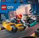 Zestaw klocków LEGO City Gokarty i kierowcy wyścigowi 99 elementów (60400) - obraz 1