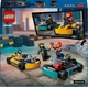 Zestaw klocków LEGO City Gokarty i kierowcy wyścigowi 99 elementów (60400) - obraz 2
