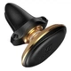 Автомобільний тримач Baseus Magnetic Air Vent Car Mount With Cable Clip black - зображення 11