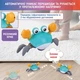 Интерактивная Игрушка Убегающий, Танцующий Краб с Музыкой, Светом, Сенсорами на Аккумуляторе - изображение 4