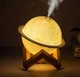 Ночник - увлажнитель воздуха Сатурн беспроводной UKC 9329 с LED подсветкой 3D Moon Lamp 200 мл - изображение 1