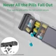 Премиальный контейнер для таблеток Kursoaya Metal Pill Organizer Steel Grey - изображение 2