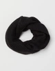 Шарф H&M ЖА005314 (0634731) колір чорний ONE SIZE - изображение 1
