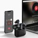 Беспроводные наушники Baseus Bowie M2 (с шумоподавлением, стильные, гарнитура, TWS, Bluetooth 5.2, зарядный кейс 400 mAh) - Черный - изображение 6