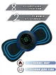 Бабочка для пресса Butterfly Massager EMS 8 программ, миостимулятор массажер для похудения и укрепления мышц - изображение 1