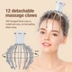 Електричний масажер для голови A-plus Vibro Head Massager 3 режими, вібромасажер на голову з 12 кігтями - зображення 2