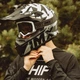 Шолом IMX FMX-02 Black/White/Grey, S - изображение 4
