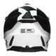 Шолом IMX FMX-02 Black/White, XL - изображение 5