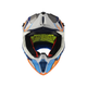 Шолом MT Falcon MX802 Arya A7 Blue/Orange/White, S - зображення 3