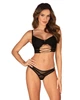 Эротический Женский Комплект Obsessive Roxelia XL/2XL Чёрный (SO9070) - изображение 1