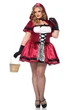 Костюм червоної шапочки Leg Avenue Gothic Red Riding Hood XL-XXL сукня та накидка SO9126 Multicolor - зображення 1