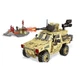Конструктор XINGBAO XB-06024 Военная машина Хамер 451 деталей 45*7*33см - изображение 3