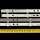 LED підсвітка Sony TV 75" inch 3V 5/8-led CX-75S01E01 KDL-75W855C KDL-75W850C 750TV07 750TV08 V1 28pcs=1set - изображение 5