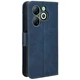 Чохол-книжка з кишеньками Deexe Wallet Stand для Infinix Smart 8 - Blue - зображення 7