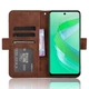 Чохол-книжка з кишеньками Deexe Wallet Stand для Infinix Smart 8 - Brown - зображення 3