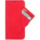 Чохол-книжка з кишеньками Deexe Wallet Stand для Infinix Smart 8 - Red - зображення 2