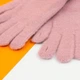 Перчатки для девочек на 5 - 6 - 7лет для сенсорных телефонов (арт. 21-25-29) розовый - изображение 2