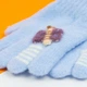 Перчатки для девочек на 2 - 3 - 4 года (арт. 21-25-26) голубой - изображение 2