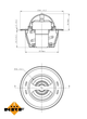 725151 NRF Термостат - зображення 3