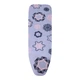 Сменный чехол на гладильную доску BrightPrints без основы #7 Rose-Black Spirals On Blue 130х48 см - изображение 2